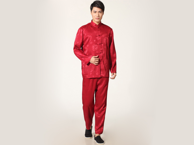 Tai Chi Clothing Long-sleeve Casual Style Linen Suit